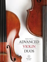Advanced Violin Duets cover